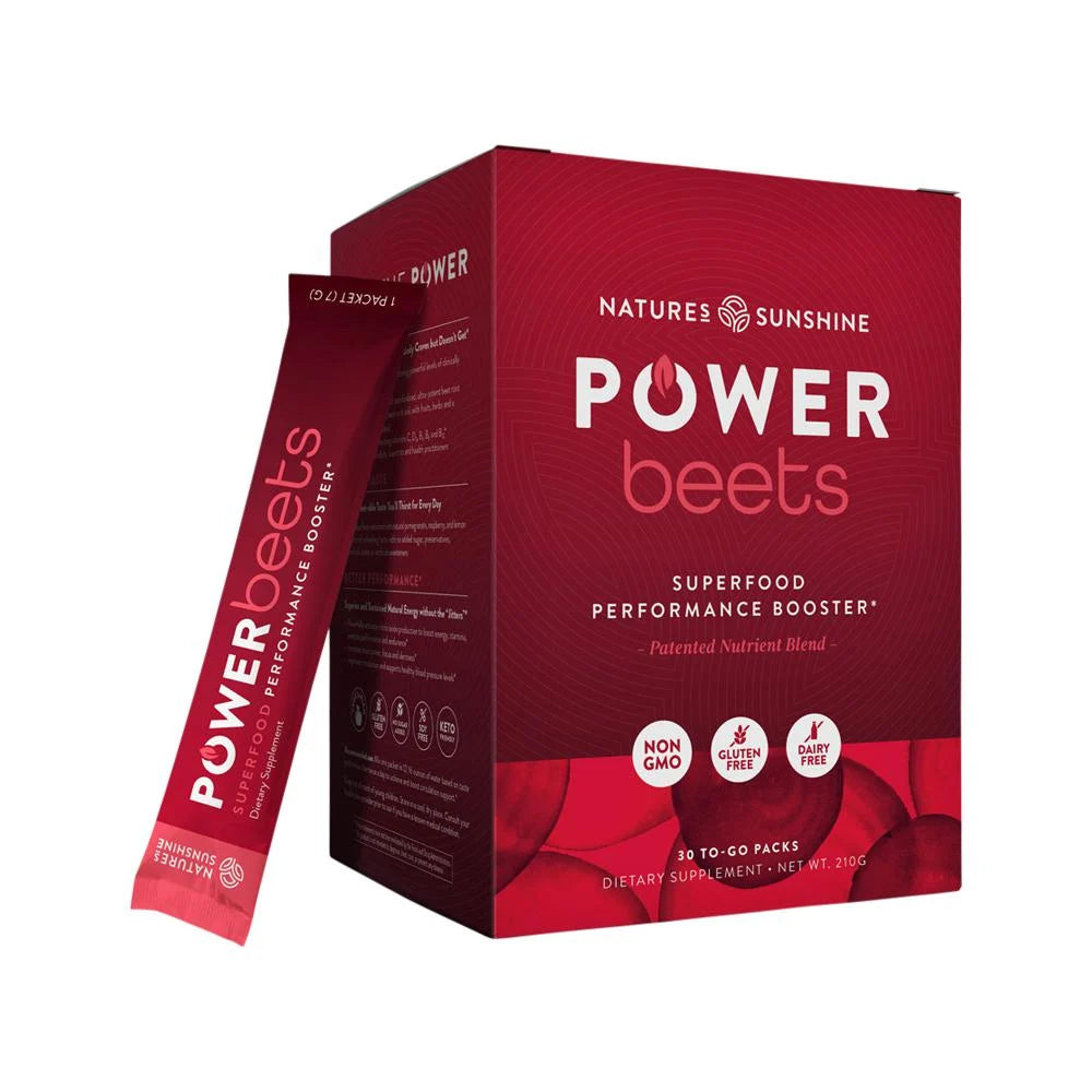 Nature's Sunshine Power Beets Sachets 7g x 30