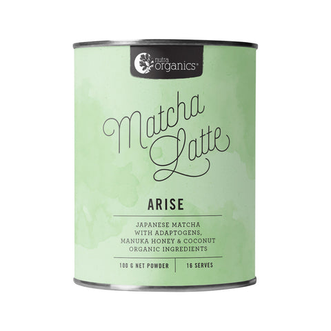 Nutra Organics Organic Matcha Latte (Arise) 100g