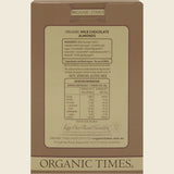 Organic Times Certified Organic Milk Chocolate & Almonds 150g