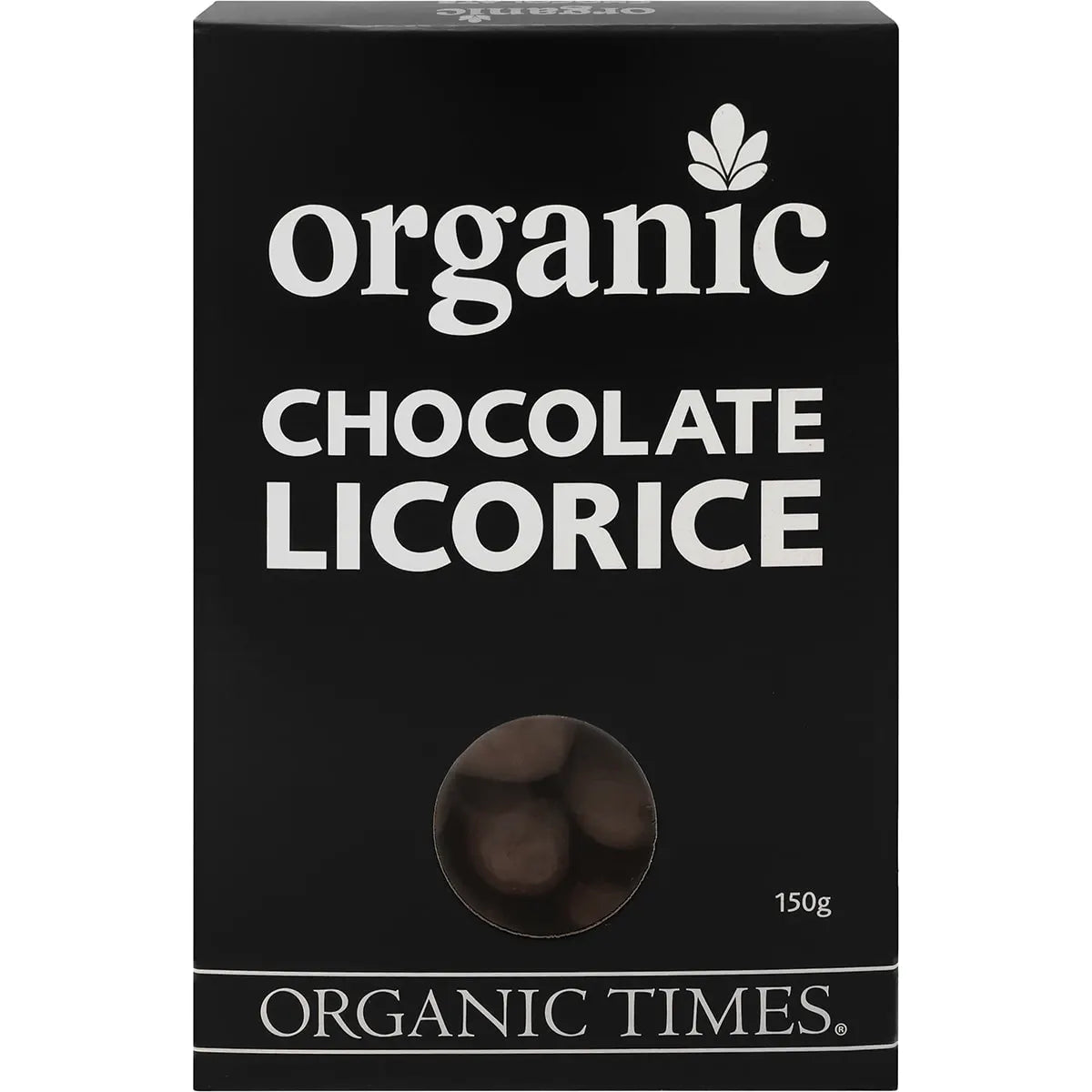 Organic Times Milk Chocolate & Licorice 150g