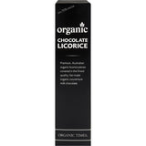 Organic Times Milk Chocolate & Licorice 150g