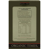 Organic Times Milk Chocolate & Coffee Beans 150g