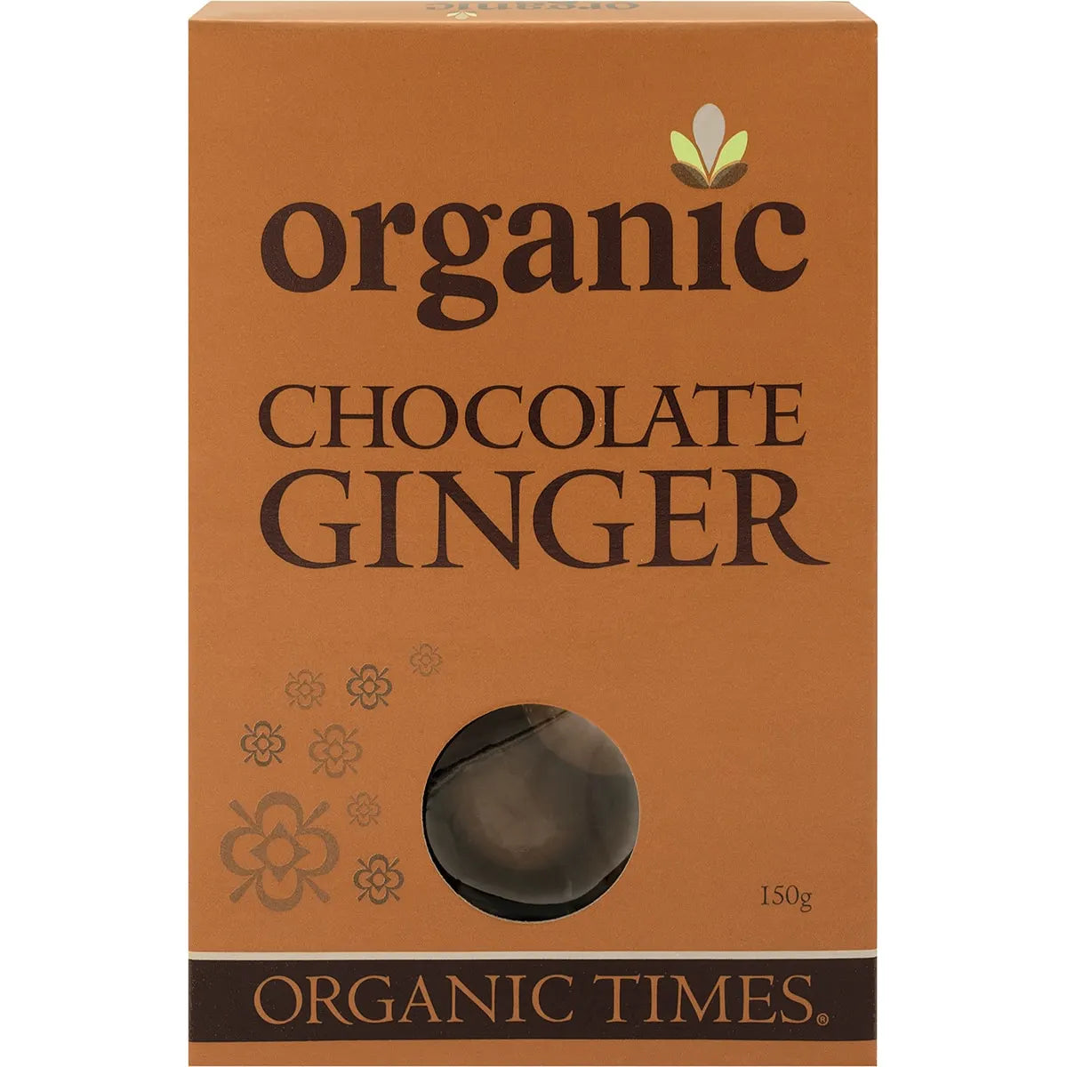 Organic Times Milk Chocolate & Ginger 150g