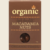 Organic Times Certified Organic Dark Chocolate & Macadamia Nuts 150g