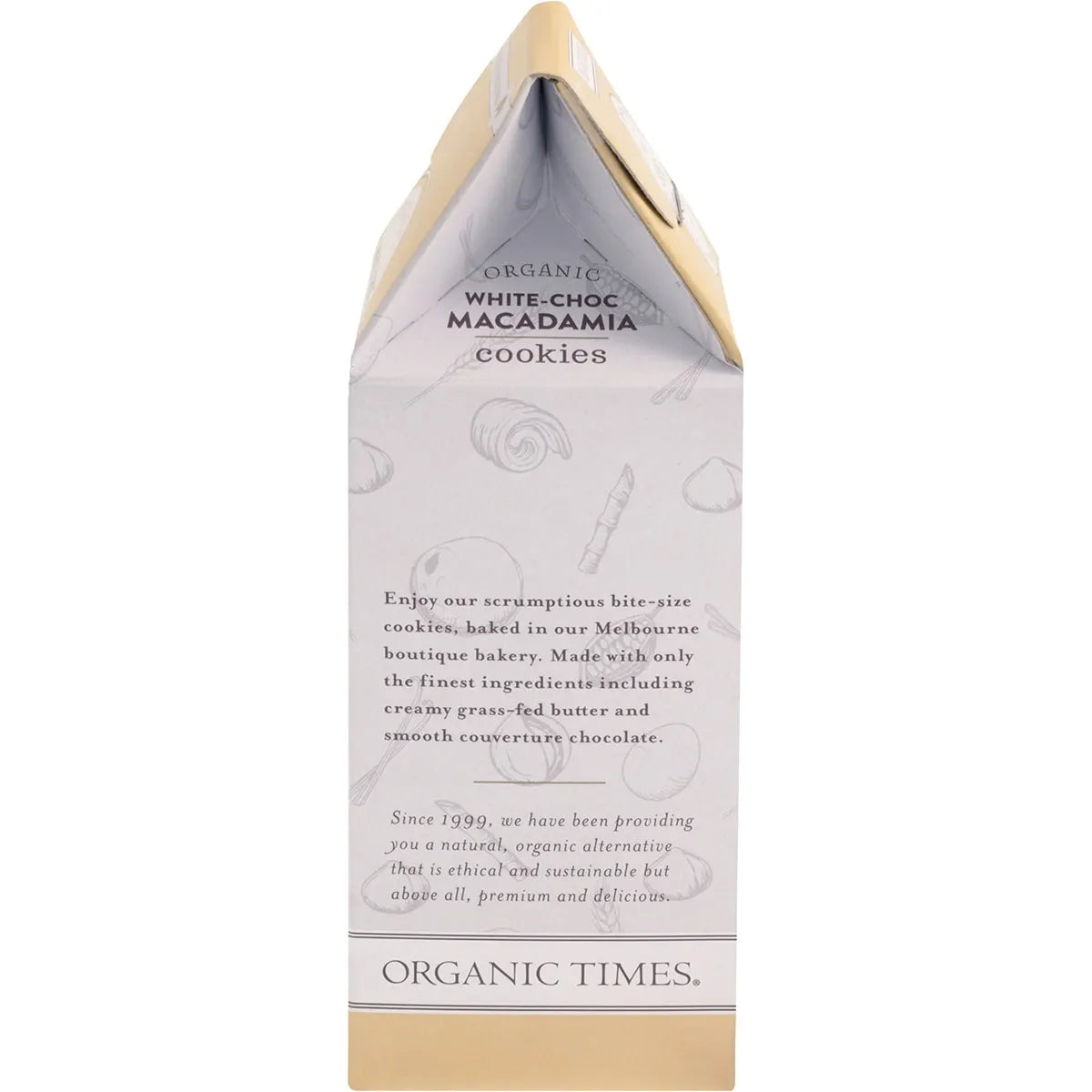 Organic Times Cookies Organic White Choc Macadamia 150g