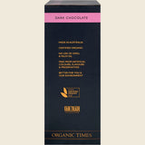 Organic Times Dark Chocolate Strawberries 100g Left Side
