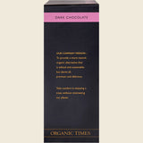 Organic Times Dark Chocolate Strawberries 100g Right Side
