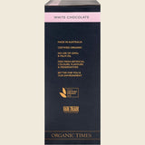 Organic Times White Chocolate Strawberries 100g Left Side