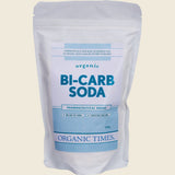 Organic Times Bi-Carb Soda Organic Pharmaceutical Grade 500g Front