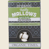 Organic Times Marshmallows Vanilla 100g Front