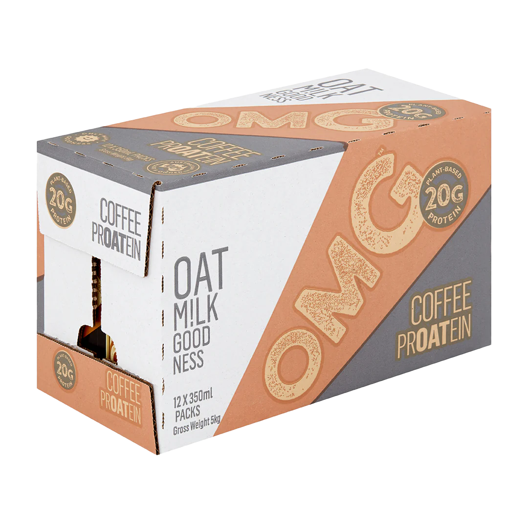 OMG Oat Milk Coffee Proatein 350ml x 12
