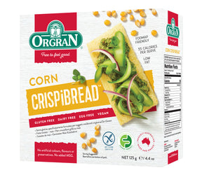 Orgran Crispibread Corn 125g