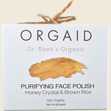 Orgaid Purifying Face Polish Honey Crystal And Brown Rice 56g