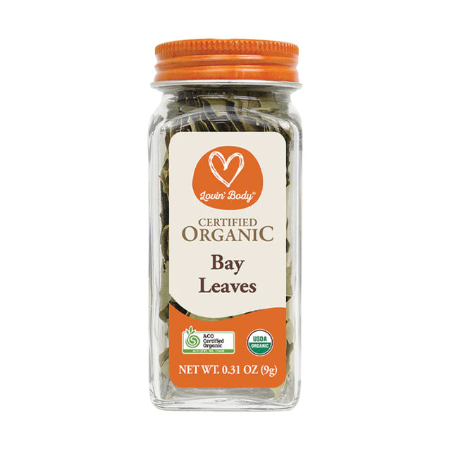 Lovin Body Certified Organic Herb & Spice Essentials Bundle | 16 Pantry Staples