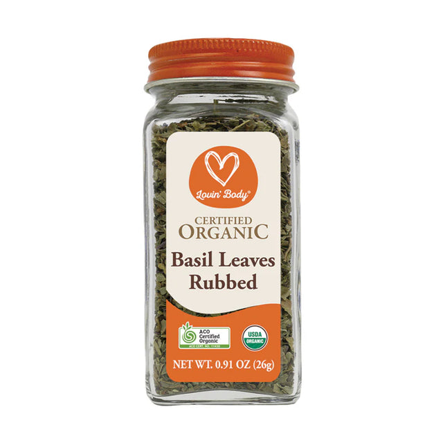 Lovin Body Certified Organic Herb & Spice Essentials Bundle | 16 Pantry Staples