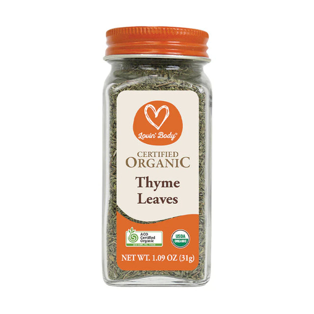 Lovin Body Certified Organic Herb & Spice Essentials Bundle | 16 Pantry Staples