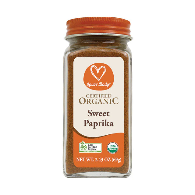 Lovin Body Certified Organic Herb & Spice Essentials Bundle | 16 Pantry Staples
