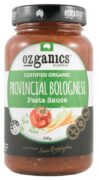 Ozganics Organic Bolognese NAS Pasta Sauce 500g Front