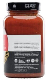 Ozganics Organic Tomato & Basil Pasta Sauce Gluten Free 500g Side