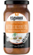 Ozganics Organic Butter Chicken Sauce Gluten Free 500g Front