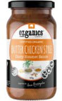 Ozganics Organic Butter Chicken Sauce Gluten Free 500g Front