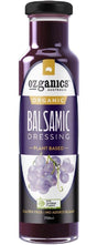 Ozganics Organic Balsamic Dressing Plant Based Gluten Free 250ml Front