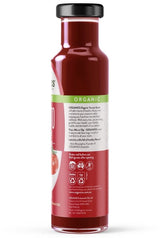 Ozganics Organic Tomato Sauce Gluten Free 250ml Side