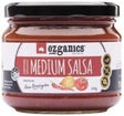 Ozganics Organic Salsa Medium Gluten Free 310g Front