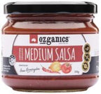 Ozganics Organic Salsa Medium Gluten Free 310g Front