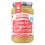 Mayver's Peanut Spread Crunchy Organic 375g x6