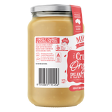 Mayver's Peanut Spread Crunchy Organic 375g x6