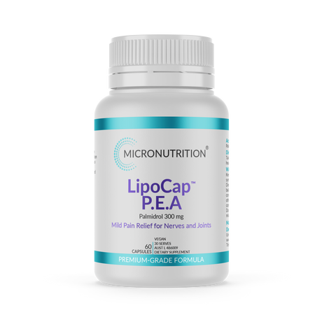 Micronutrition LipoCa P.E.A 60 Vege Caps Front