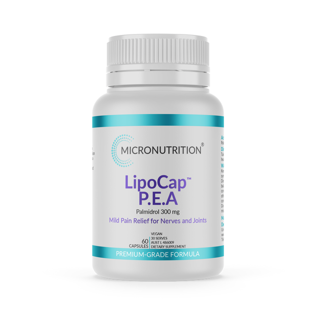 Micronutrition LipoCa P.E.A 60 Vege Caps Front