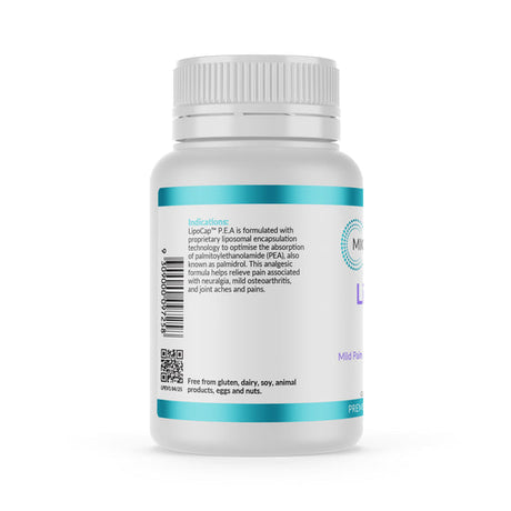 Micronutrition LipoCa P.E.A 60 Vege Caps Back