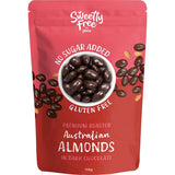 PBCo Sweetly Free Almonds Dark Chocolate 110g