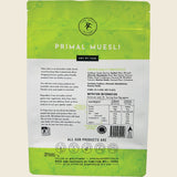 Paleo Hero Primal Muesli 750g back