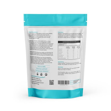 Micronutrition PHGG Plus 250g Back