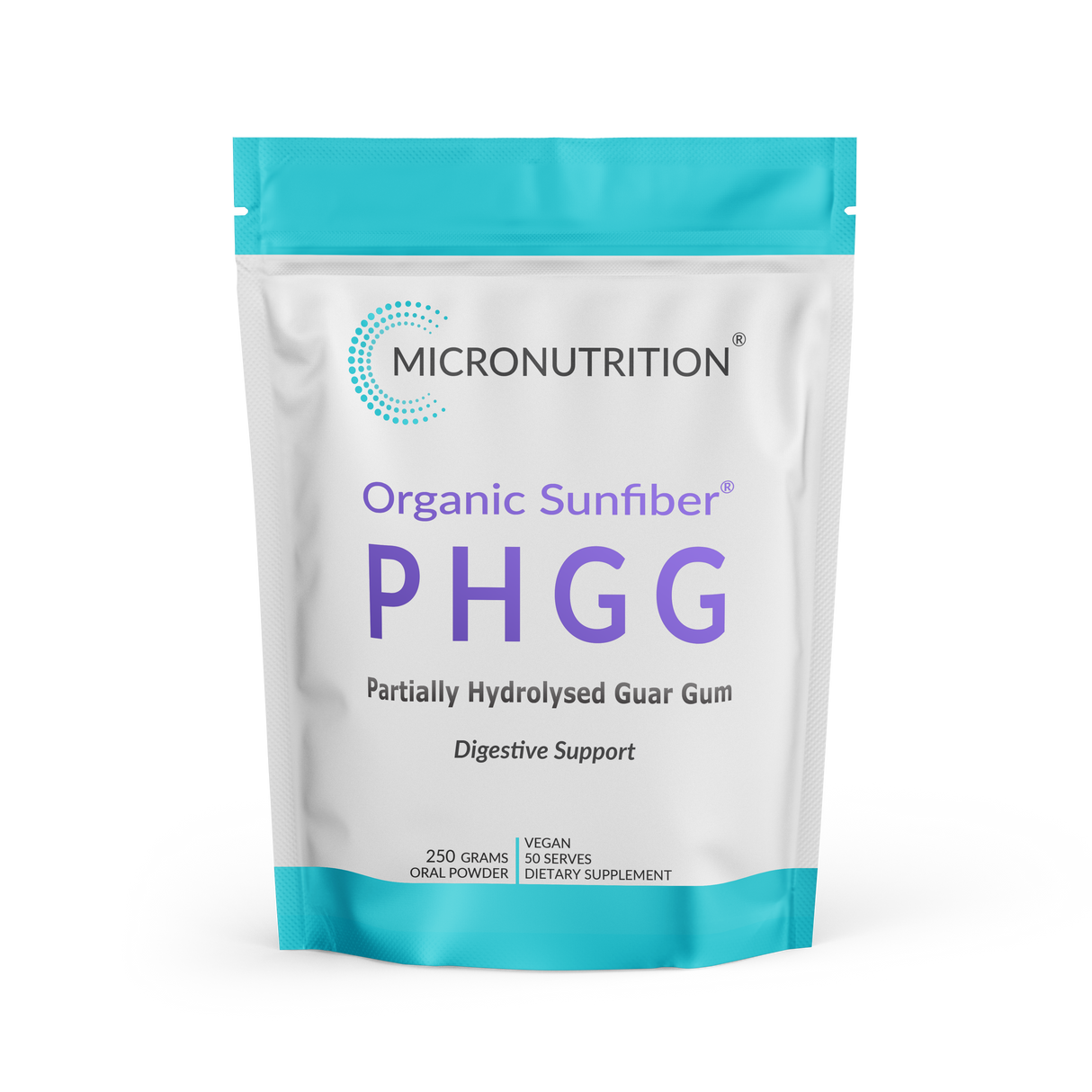Micronutrition Organic PHGG 250g Front