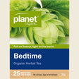 Planet Organic Bedtime Herbal Tea 25 Tea Bags front packaging
