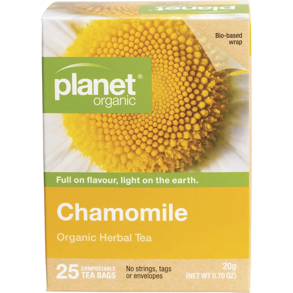 Planet Organic Organic Herbal Tea Chamomile x 25 Tea Bags