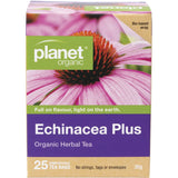 Planet Organic Organic Herbal Tea Echinacea Plus x 25 Tea Bags