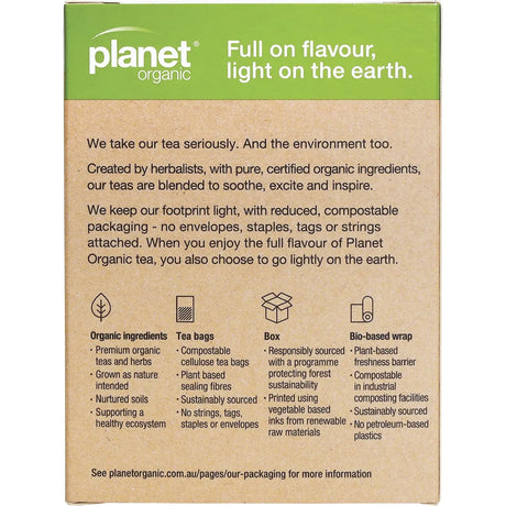 Planet Organic Organic Morning Wellness Herbal Tea x 25 Tea Bags