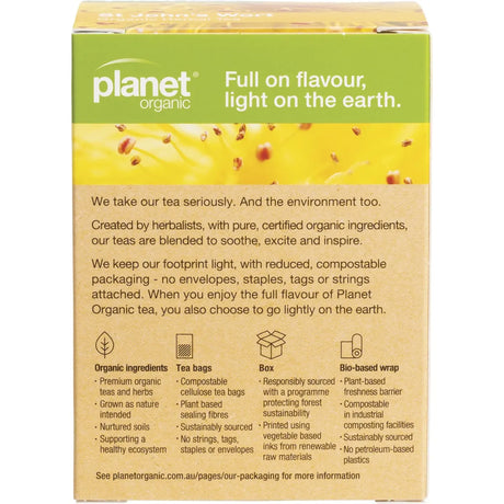 Planet Organic Organic Herbal Tea St John's Wort x 25 Tea Bags