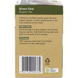Planet Organic Organic Tea Green Chai x 25 Tea Bags