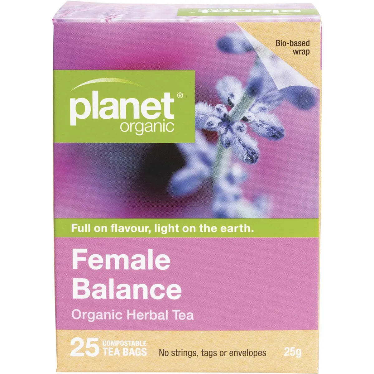 Planet Organic Female Balance Tea x 25 Tea Bags
