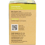 Planet Organic Organic Herbal Tea Lemongrass x 25 Tea Bags