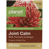 Planet Organic Organic Herbal Tea Joint Calm with Turmeric & Ginger x 25 Tea Bags