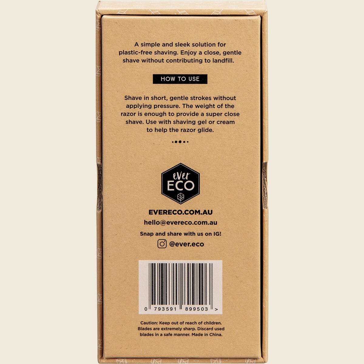 Ever Eco Safety Razor Rose Gold 1