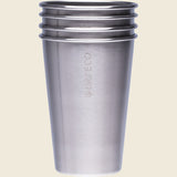 Ever Eco Stainless Steel Drinking Cups - 4 pack 4 x 500ml