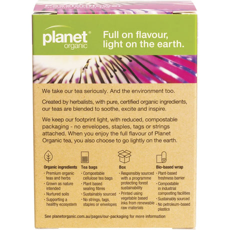 Planet Organic Organic Herbal Tea Passionflower With Chamomile x 25 Tea Bags